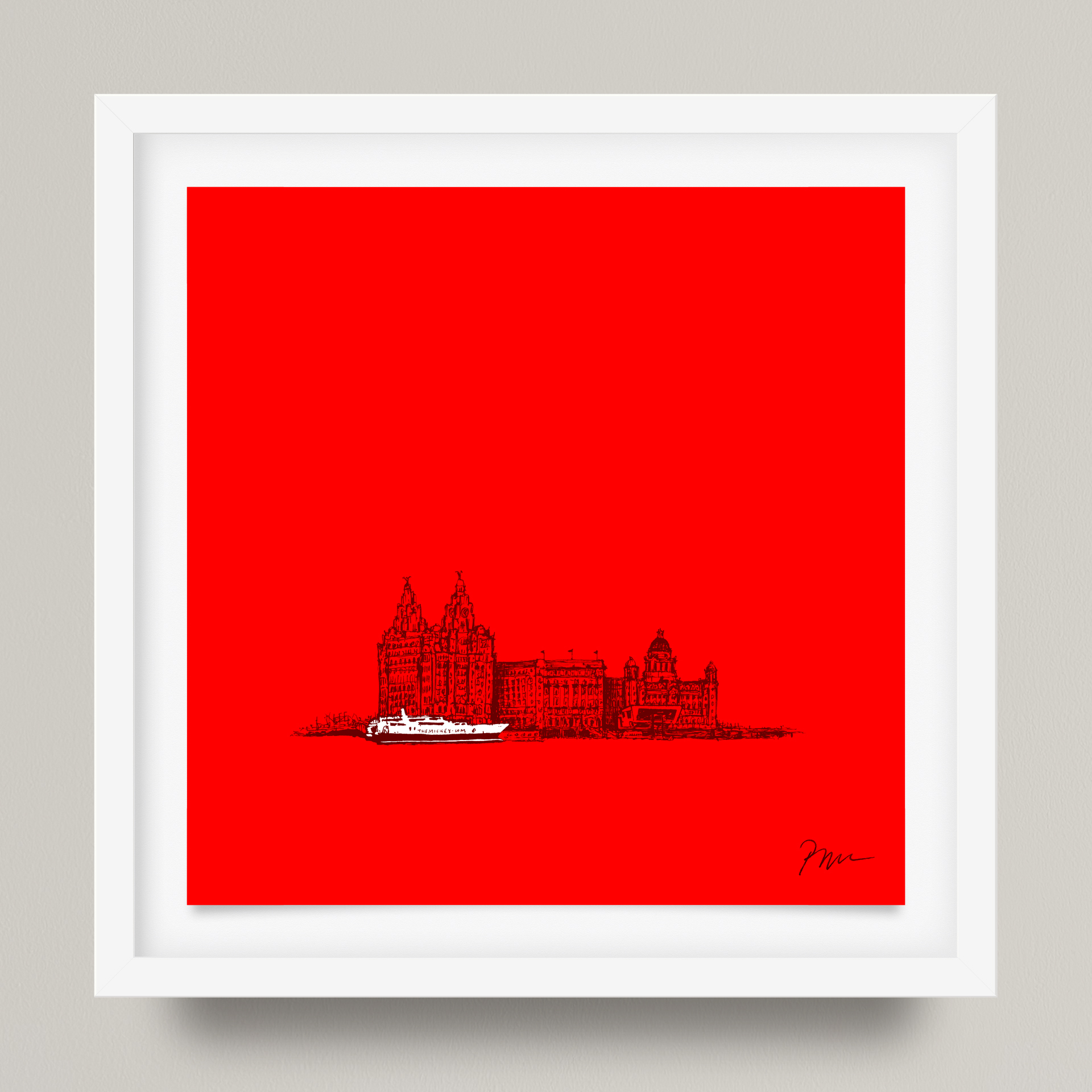 The Three Graces: Red