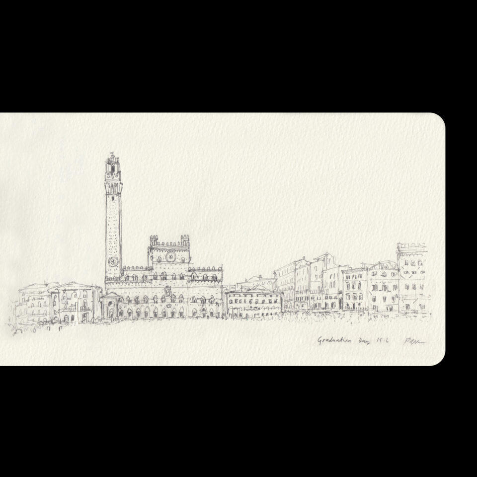 Italy Siena — Graduation Day