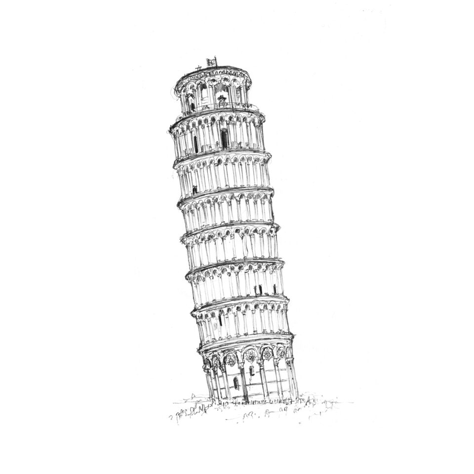 Italy Pisa — Torre Pendente Di Pisa