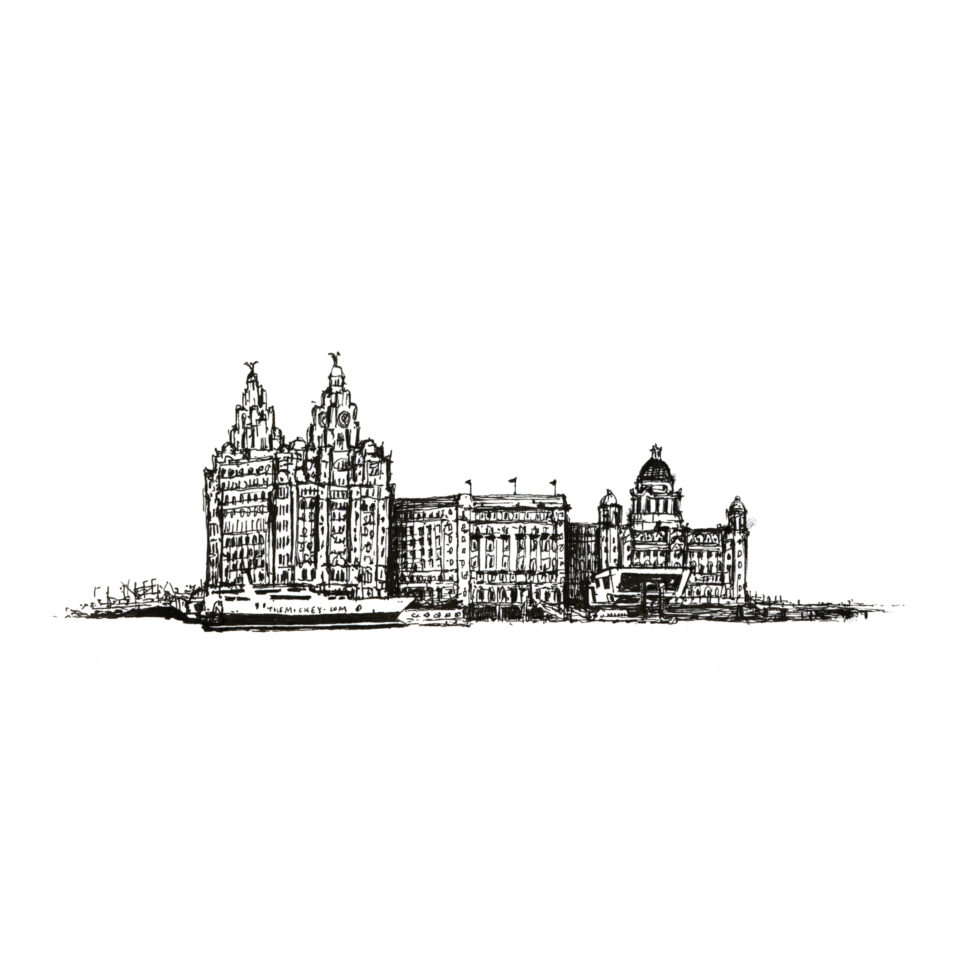 UK Liverpool — Three Graces